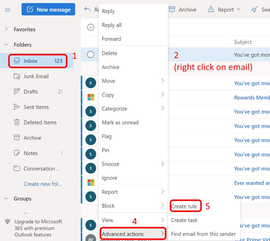 How to Set Up Incoming Mail Filter Automatically